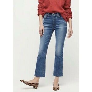 NWT! JCrew 9" Billie Demi Boot Crop Jeans size 25